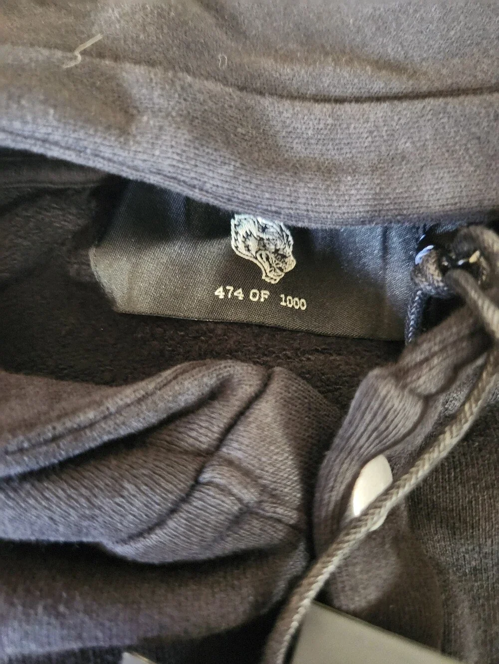 Darc Sport Mori 2024 Lemmy Snap Placket Hoodie L NWT 474/1000 Black